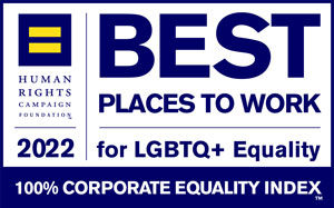 2021 Best Places To Work for LQBTQ Equality logo